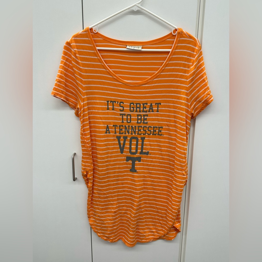 Tennessee VOLS Orange Striped Women's Top